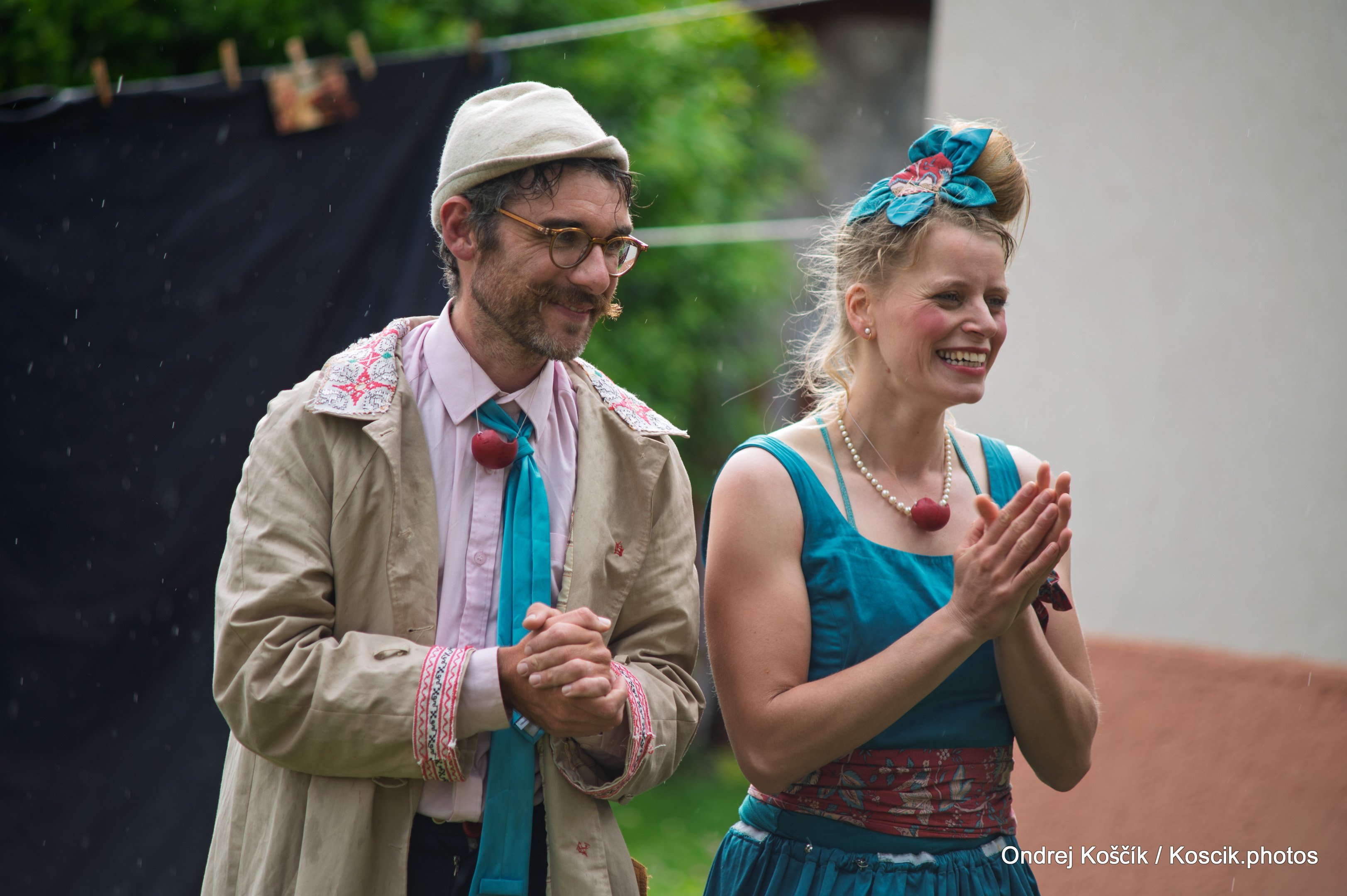 Amandine et Quentin en scène
